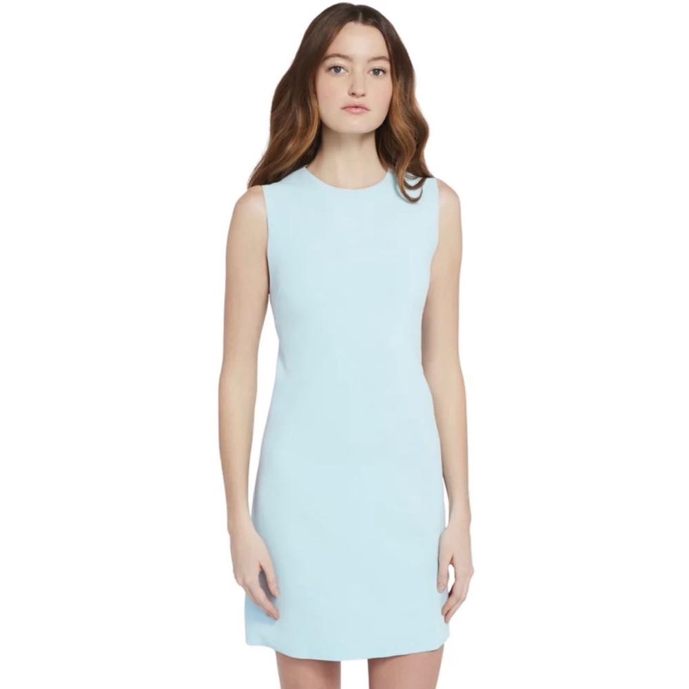 NWT Alice & Olivia Coley Crew Neck A-line Dress